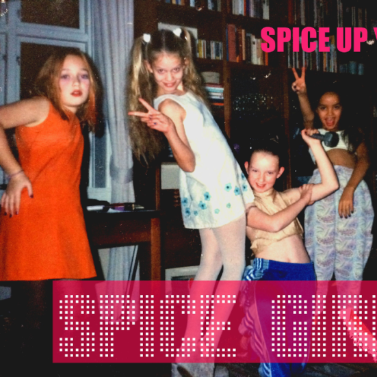 Børn klædt ud som Spice Girls