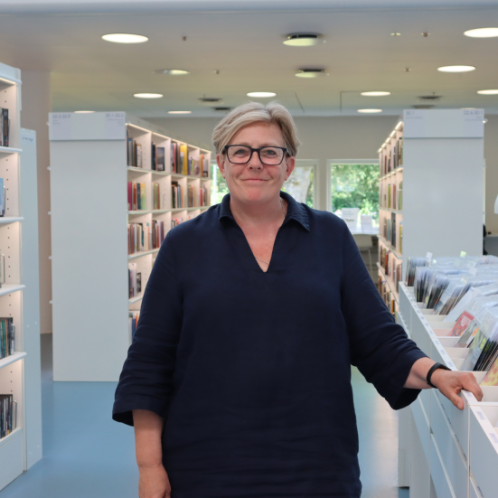 Lisa på Gentofte Hovedbibliotek