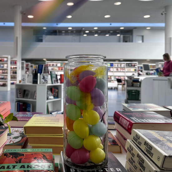Påske på biblioteket