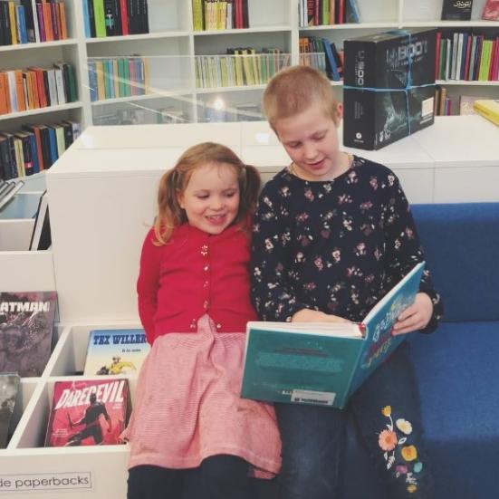 Højtlæsning på biblioteket
