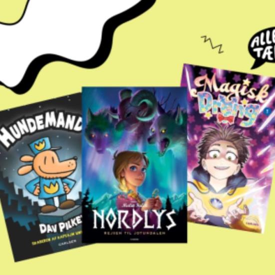 3 tegneserie forsider