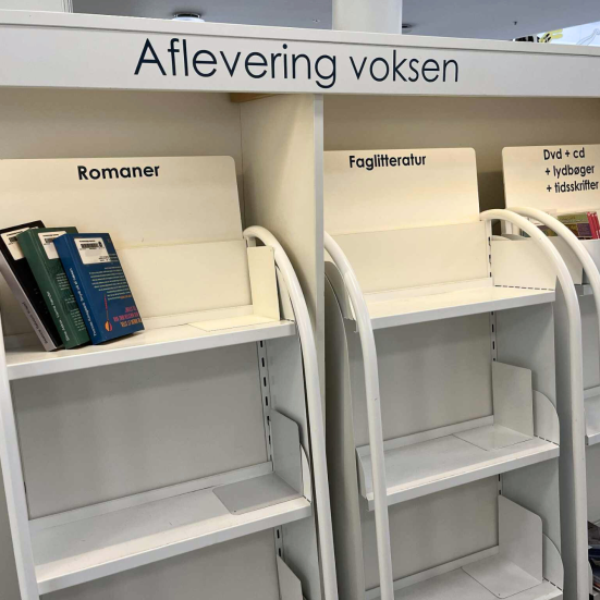 Aflevering af materialer