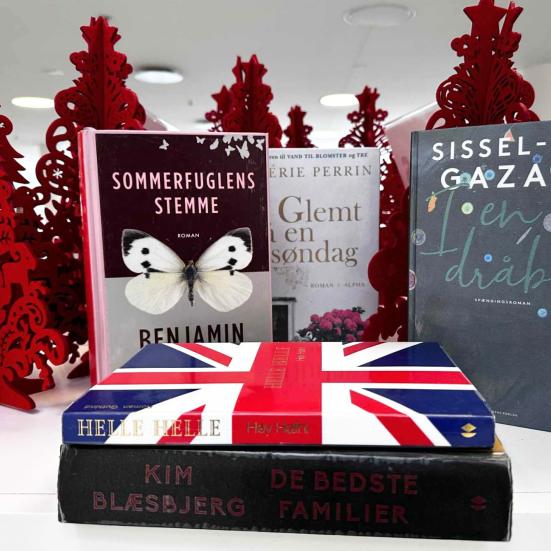 Årets mest udlånte bøger i 2025