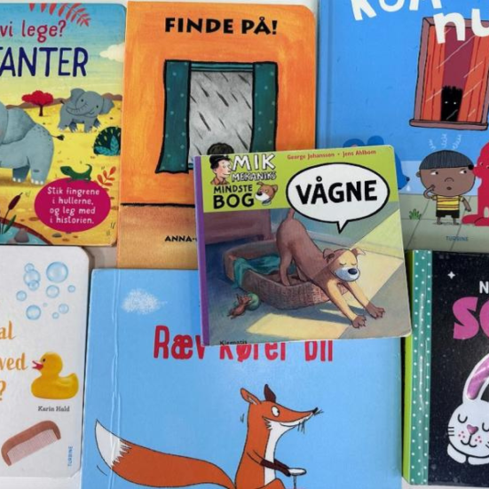 Forskellige børnebøger