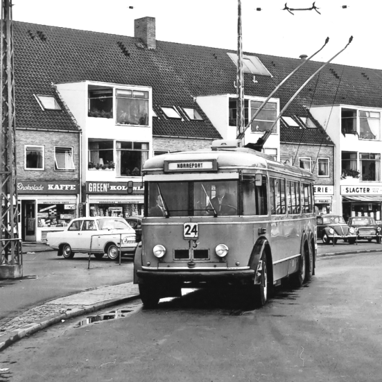 Gammel bus i Gentofte