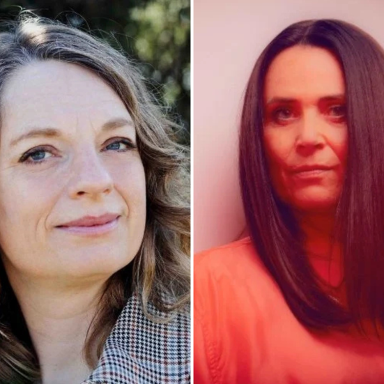 Charlotte Weitze og Mette Moestrup