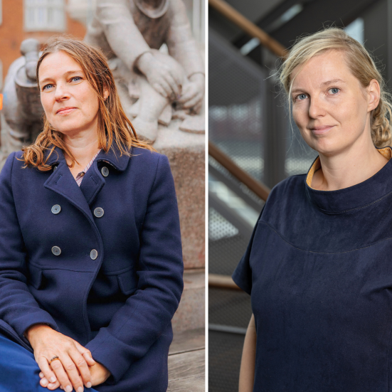 Astrid Nonbo Andersen og Martine Lind Krebs