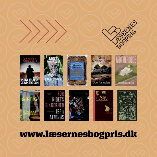 Nominerede til Læsernes Bogpris 2026