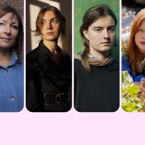 Nanna Holm, Nanna Storr-Hansen, Helene Franch og Feline Kamber