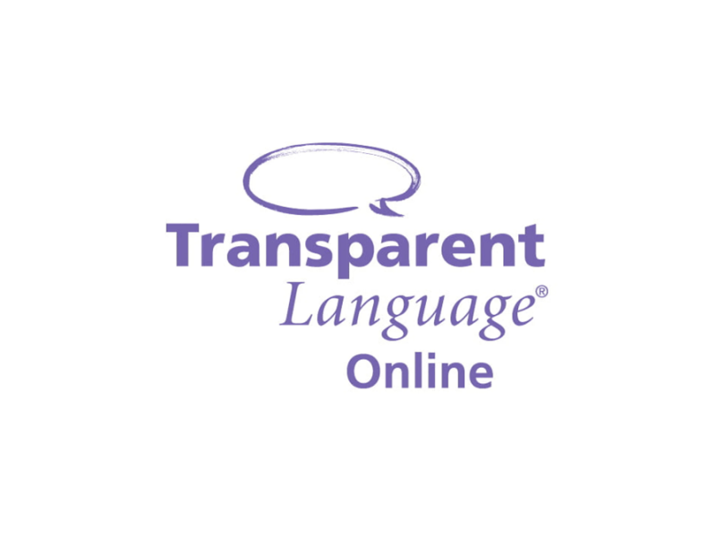 Transparent language online