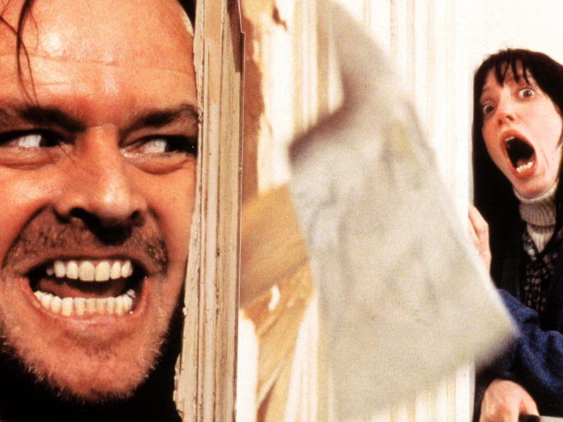 Fra filmen "The Shining"