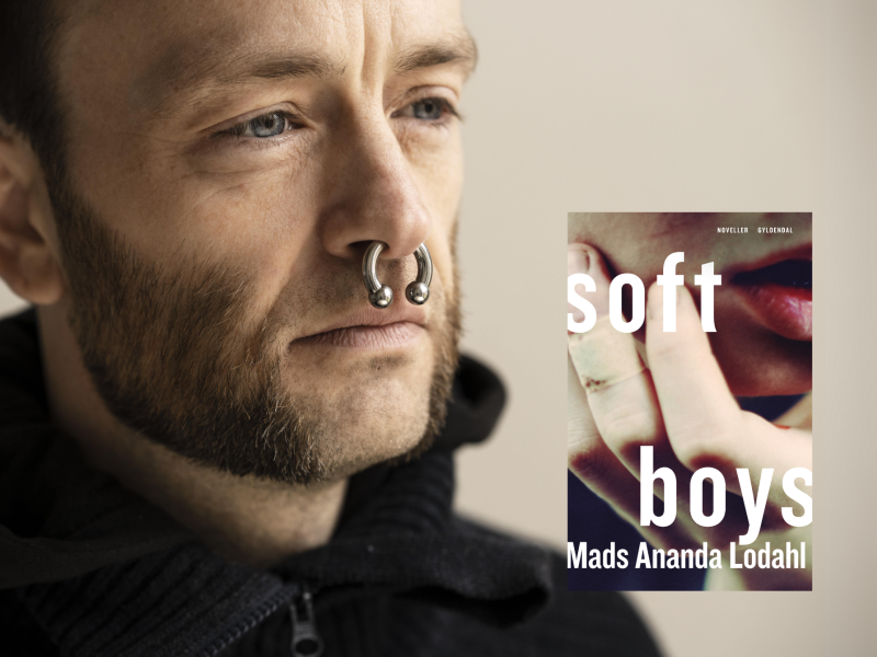 Mads Ananda Lodahl og bogen Soft Boys