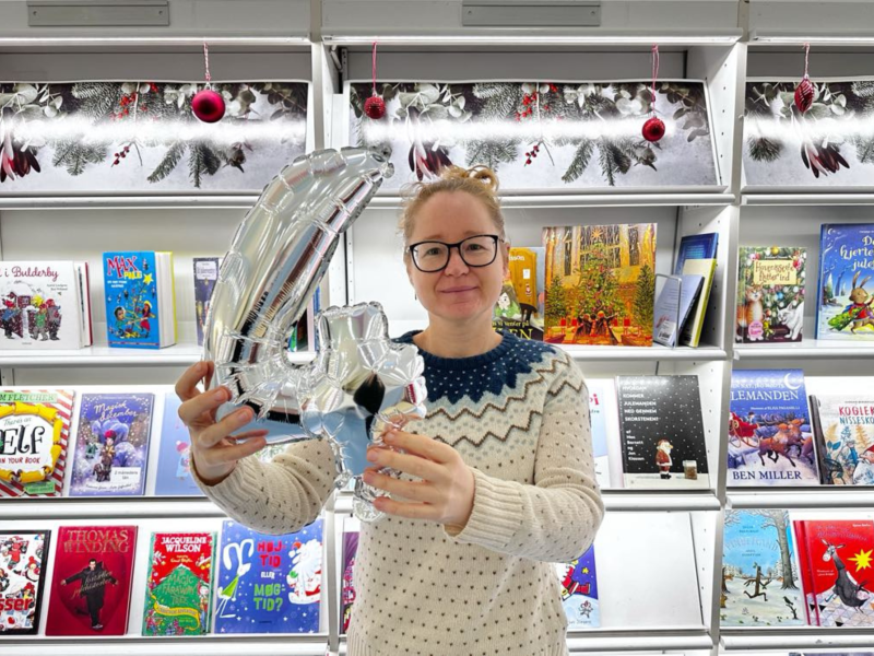 Signe på Gentofte Hovedbibliotek