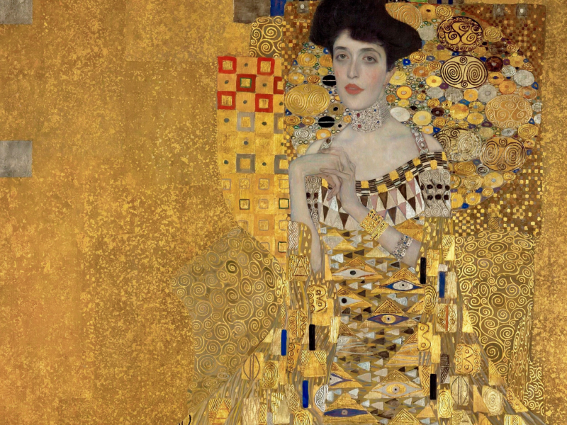 Gustav Klimt Den gyldne dame
