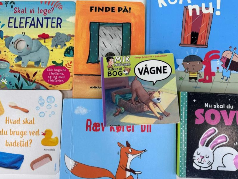 Forskellige børnebøger