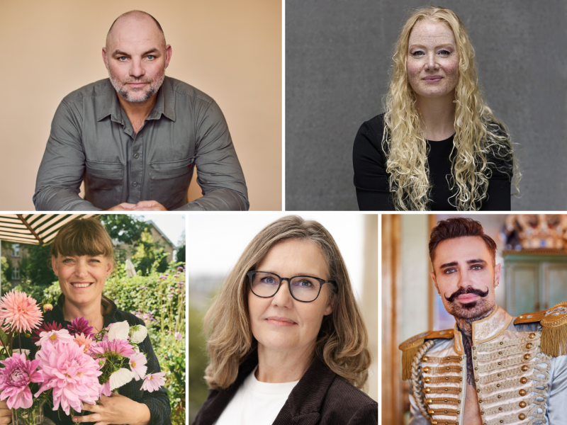 Anders Ibsen, Sanne Søndergaard, Anna Sofie Jacobsen, Rikke Viemose, Tinus