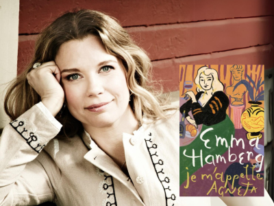 Emma Hamberg og bogen Je M'appelle Agneta