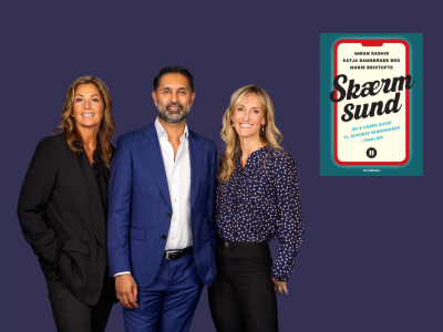 Imran Rashid, Katja Bamberger Bro og Marie Brixtofte og bogen Skærmsund