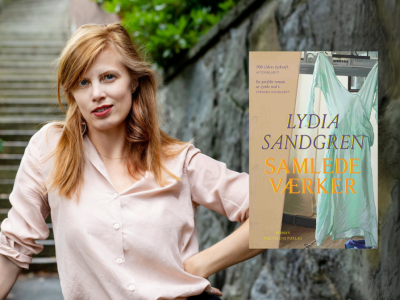 Lydia Sandgren og bogen Samlede værker