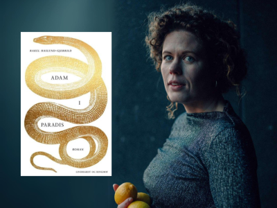 Rakel Haslund-Gjerrild og bogen Adam i paradis