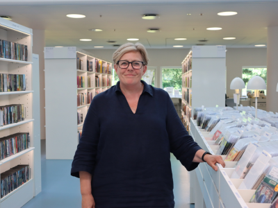 Lisa på Gentofte Hovedbibliotek