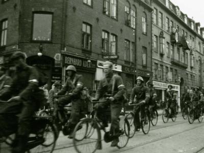 Billede fra Danmarks befrielse 1945