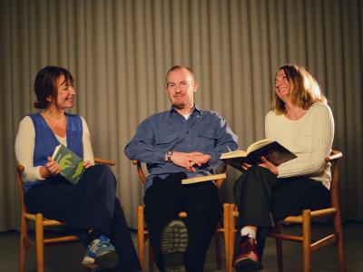 Genlæst værterne Maj, Morten og Helen