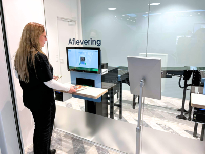 Aflevering ved sorteringsanlæg