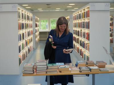 Bogsalg på Hovedbiblioteket