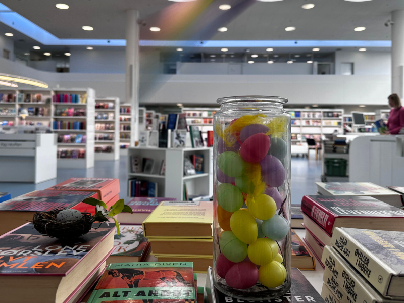 Påske på biblioteket