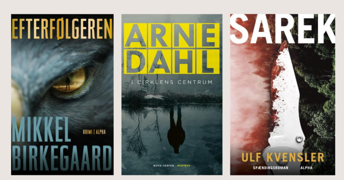 3 nordiske krimi-hits | Gentofte Bibliotekerne