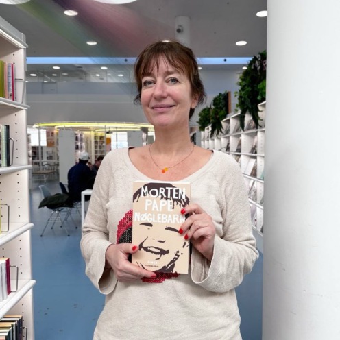 Maj Kalfod på Gentofte Hovedbibliotek