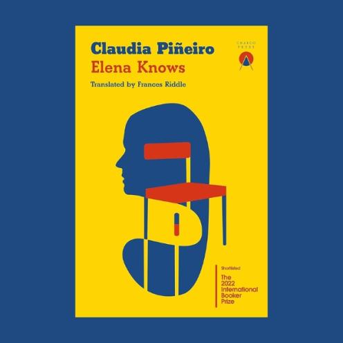Bogforside af Claudia Piñeiros bog "Elena Knows"