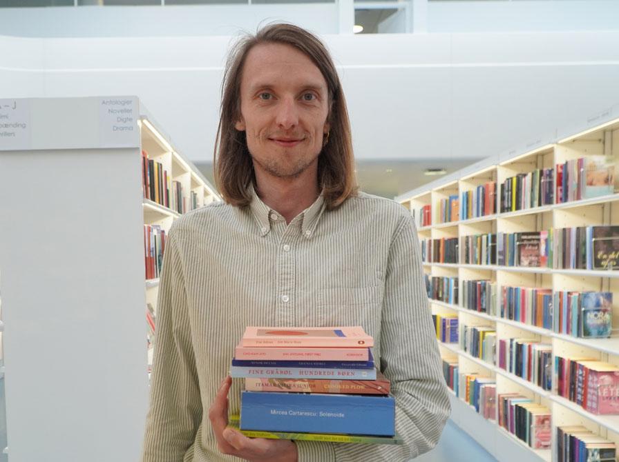 Emil Busch Madsen - litteraturformidler på Gentofte Bibliotekerne