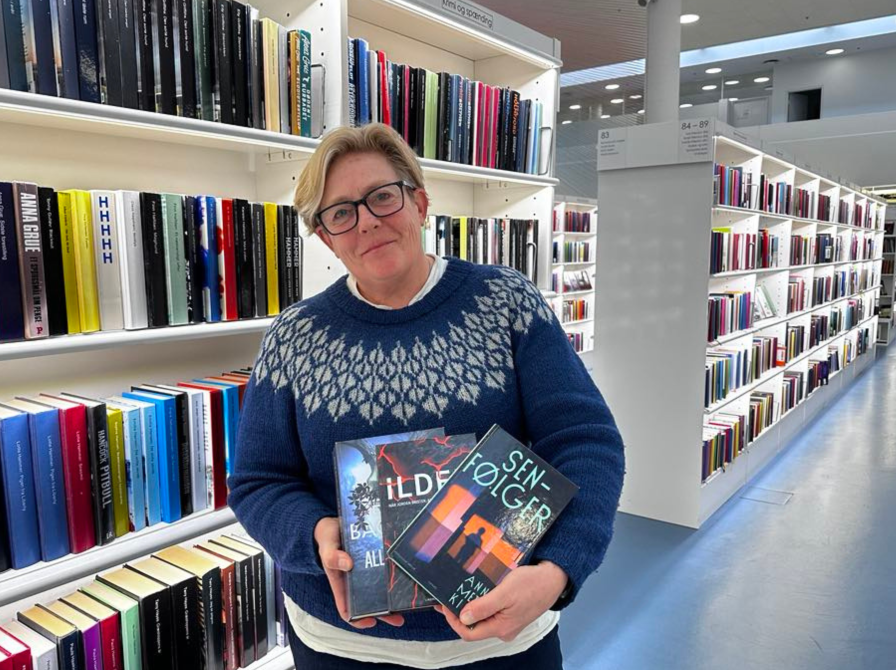 Lisa på Gentofte Hovedbibliotek