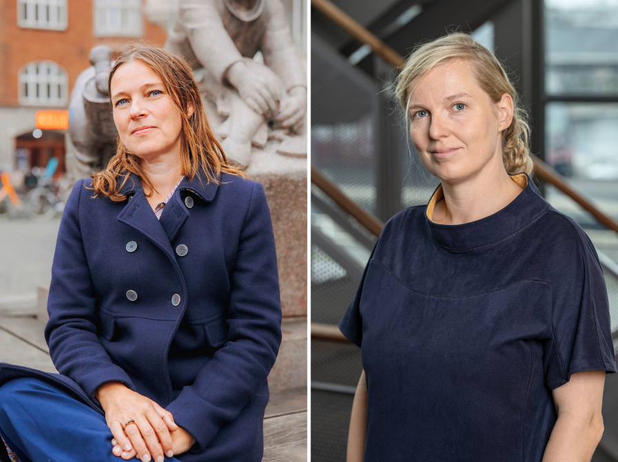 Astrid Nonbo Andersen og Martine Lind Krebs