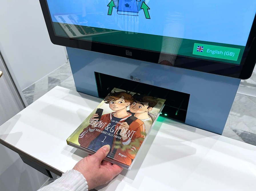 Bogindkast ved sorteringsanlæg