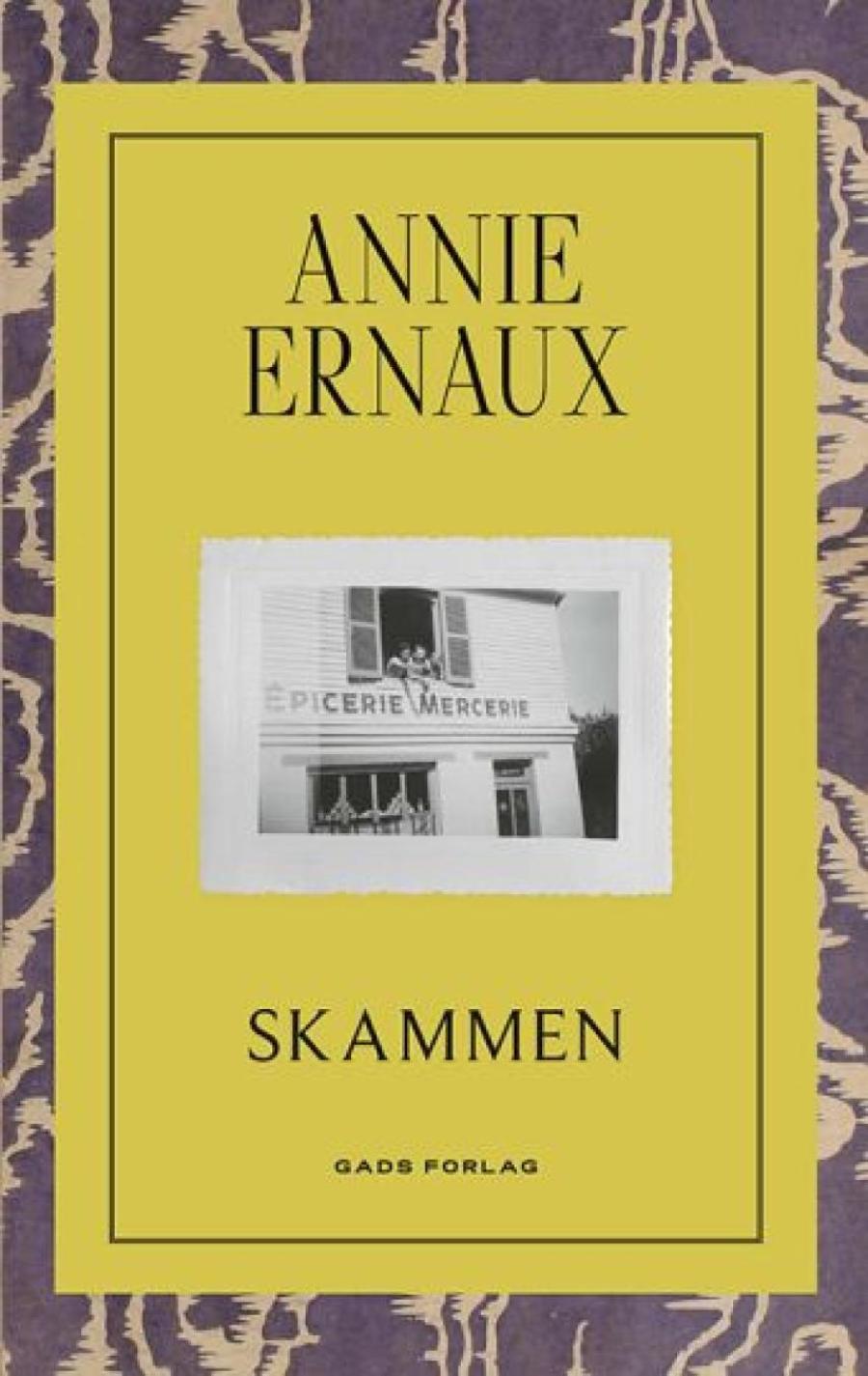 Bogforside Skammen af Annie Ernaux