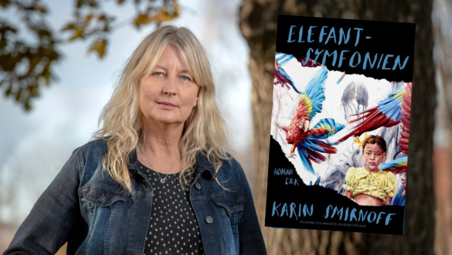 Karin Smirnoff og bogen Elefantsymfonien