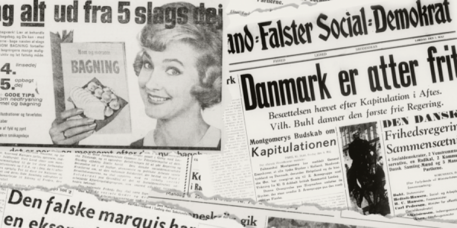 Ældre og herreløse aviser kan læses på mediestream.dk